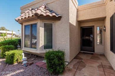 Location!  Lovely end unit with view of golf course and minutes on Fountain of the Sun Country Club in Arizona - for sale on GolfHomes.com, golf home, golf lot