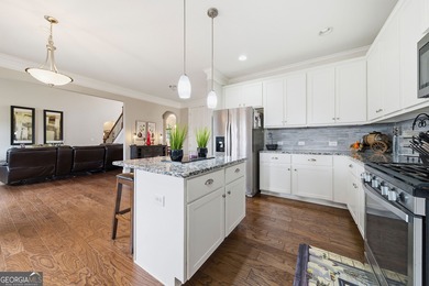 Welcome to this stunning Craftsman-style home nestled in the on The Frog Golf Club in Georgia - for sale on GolfHomes.com, golf home, golf lot