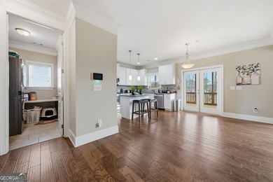 Welcome to this stunning Craftsman-style home nestled in the on The Frog Golf Club in Georgia - for sale on GolfHomes.com, golf home, golf lot