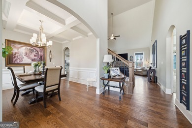 Welcome to this stunning Craftsman-style home nestled in the on The Frog Golf Club in Georgia - for sale on GolfHomes.com, golf home, golf lot