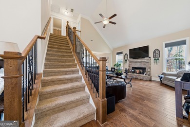 Welcome to this stunning Craftsman-style home nestled in the on The Frog Golf Club in Georgia - for sale on GolfHomes.com, golf home, golf lot