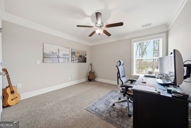 Welcome to this stunning Craftsman-style home nestled in the on The Frog Golf Club in Georgia - for sale on GolfHomes.com, golf home, golf lot