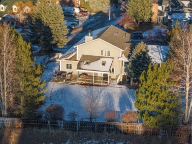 Discover serenity and luxury in this elegant 5-bedroom, 3 on Bell Nob Golf Course in Wyoming - for sale on GolfHomes.com, golf home, golf lot
