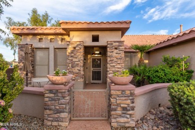 Experience resort-style living with this elegant home offering on Sun City Grand Golf Couse and Club in Arizona - for sale on GolfHomes.com, golf home, golf lot