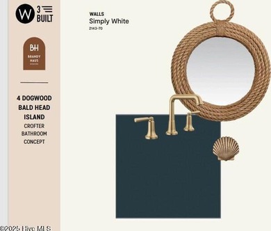 Tucked beneath the live oaks of the Bald Head Island Maritime on Bald Head Island Golf Club in North Carolina - for sale on GolfHomes.com, golf home, golf lot