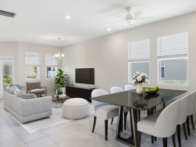 Welcome to this meticulously maintained 2019 home nestled in the on The Club At Pointe West in Florida - for sale on GolfHomes.com, golf home, golf lot