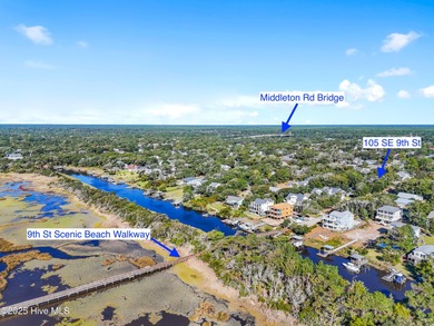 Location, Location, Location! This charming coastal cottage is on Founders Club At St. James Plantation in North Carolina - for sale on GolfHomes.com, golf home, golf lot