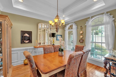 Stunning all-brick home located in the desirable Woodfin Ridge on Woodfin Ridge Golf Club in South Carolina - for sale on GolfHomes.com, golf home, golf lot