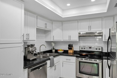 LIVE THE SCOTTSDALE LIFESTYLE in this freshly painted on Scottsdale Shadows in Arizona - for sale on GolfHomes.com, golf home, golf lot