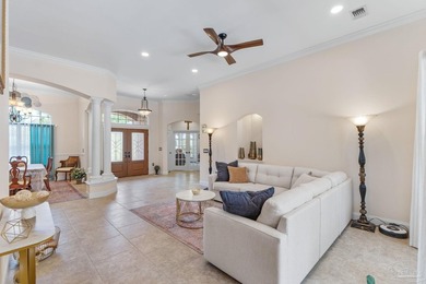 Exceptional golf course living with panoramic views of the 16th on The Club At Hidden Creek in Florida - for sale on GolfHomes.com, golf home, golf lot