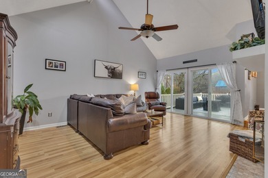 From sunsets over the fairway to your own private backyard oasis on Canongate At Flat Creek Club in Georgia - for sale on GolfHomes.com, golf home, golf lot