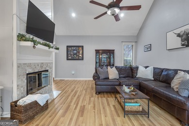 From sunsets over the fairway to your own private backyard oasis on Canongate At Flat Creek Club in Georgia - for sale on GolfHomes.com, golf home, golf lot