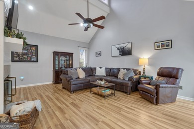 From sunsets over the fairway to your own private backyard oasis on Canongate At Flat Creek Club in Georgia - for sale on GolfHomes.com, golf home, golf lot