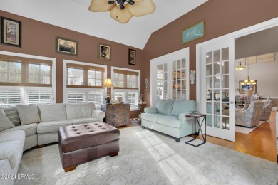 Enjoy this INCREDIBLY UPDATED 3BR/2.5BA Berkley model end-unit on Hampton Hall Club in South Carolina - for sale on GolfHomes.com, golf home, golf lot