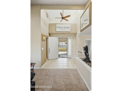 This golf course home offers sweeping, unobstructed views and a on Prescott Golf and Country Club in Arizona - for sale on GolfHomes.com, golf home, golf lot