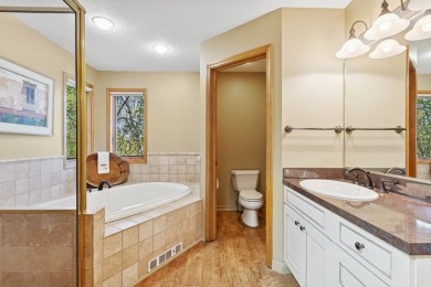 Warm and welcoming, this spacious home at Eagle Bend blends on Eagle Bend Golf Course in Montana - for sale on GolfHomes.com, golf home, golf lot
