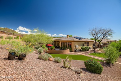Solar panels are owned, less than 2 years old, and convey to new on Anthem Golf and Country Club  in Arizona - for sale on GolfHomes.com, golf home, golf lot