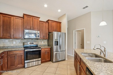 Welcome to this well-kept 3 bedroom, 2 bathroom single-family on King and Bear Golf Course/World Golf Village in Florida - for sale on GolfHomes.com, golf home, golf lot