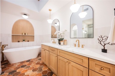 Find your sanctuary overlooking the golf course and tranquil on Spanish Trail Golf and Country Club in Nevada - for sale on GolfHomes.com, golf home, golf lot