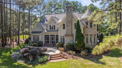 Welcome to 105 Gammon Point Ct - a elegant 4BR home nestled on on Trump National Golf Club Charlotte in North Carolina - for sale on GolfHomes.com, golf home, golf lot