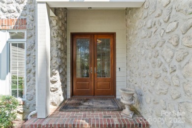 Welcome to 105 Gammon Point Ct - a elegant 4BR home nestled on on Trump National Golf Club Charlotte in North Carolina - for sale on GolfHomes.com, golf home, golf lot
