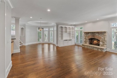Welcome to 105 Gammon Point Ct - a elegant 4BR home nestled on on Trump National Golf Club Charlotte in North Carolina - for sale on GolfHomes.com, golf home, golf lot