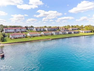 Discover the *blue* beauty of the St. Clair River International on St Clair River Country Club in Michigan - for sale on GolfHomes.com, golf home, golf lot