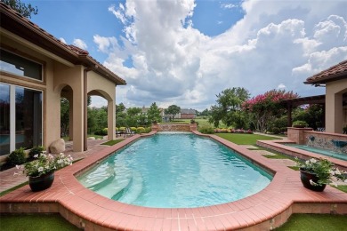 Meticulously maintained Mediterranean-style estate sited on an on Stonebriar Golf Course in Texas - for sale on GolfHomes.com, golf home, golf lot