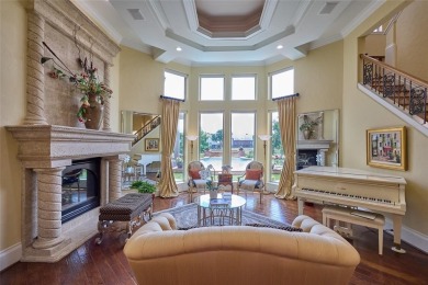 Meticulously maintained Mediterranean-style estate sited on an on Stonebriar Golf Course in Texas - for sale on GolfHomes.com, golf home, golf lot