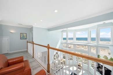 Nestled within a gated community, this stately GULF FRONT home on Kiva Dunes Golf Club in Alabama - for sale on GolfHomes.com, golf home, golf lot