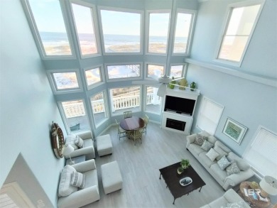 Nestled within a gated community, this stately GULF FRONT home on Kiva Dunes Golf Club in Alabama - for sale on GolfHomes.com, golf home, golf lot