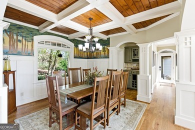 This stunning mountain retreat combines timeless craftsman on Big Canoe Golf Club - Cherokee in Georgia - for sale on GolfHomes.com, golf home, golf lot