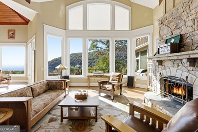 This stunning mountain retreat combines timeless craftsman on Big Canoe Golf Club - Cherokee in Georgia - for sale on GolfHomes.com, golf home, golf lot