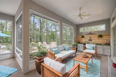 This stunning 4-bedroom, 3-bath Tom Hunt home is perfectly on Haile Plantation Golf and Country Club in Florida - for sale on GolfHomes.com, golf home, golf lot