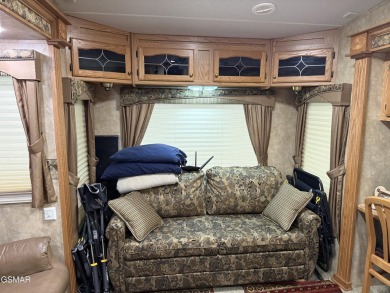 AMAZING...a beautiful corner RV lot with an immaculate 2007 on Bent Creek Golf Course in Tennessee - for sale on GolfHomes.com, golf home, golf lot