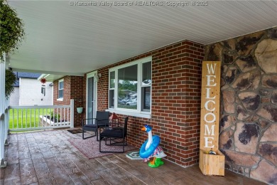 Charming one-level brick rancher, beautifully updated and on Riviera Country Club in West Virginia - for sale on GolfHomes.com, golf home, golf lot