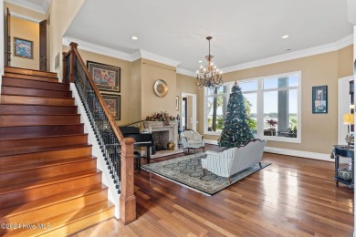 Luxury waterfront property like no other! This home blends on Rivers Edge Golf Club in North Carolina - for sale on GolfHomes.com, golf home, golf lot