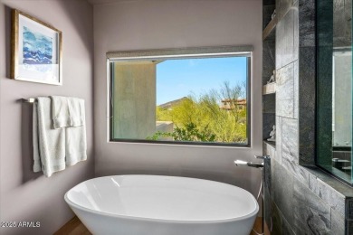 Welcome to a masterfully reimagined soft contemporary residence on Desert Mountain Golf Club - Renegade Course in Arizona - for sale on GolfHomes.com, golf home, golf lot