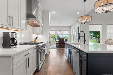 Welcome to your luxury retreat--this nearly new one-story home on The Patriot in Oklahoma - for sale on GolfHomes.com, golf home, golf lot