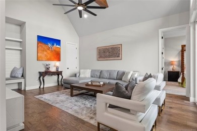 Welcome to your luxury retreat--this nearly new one-story home on The Patriot in Oklahoma - for sale on GolfHomes.com, golf home, golf lot