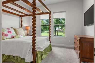 Welcome to your luxury retreat--this nearly new one-story home on The Patriot in Oklahoma - for sale on GolfHomes.com, golf home, golf lot