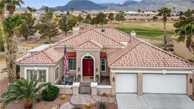 Stunning Sun City Summerlin home on a premium golf course lot on Highland Falls Golf Club in Nevada - for sale on GolfHomes.com, golf home, golf lot