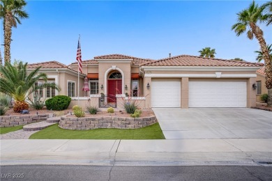 Stunning Sun City Summerlin home on a premium golf course lot on Highland Falls Golf Club in Nevada - for sale on GolfHomes.com, golf home, golf lot