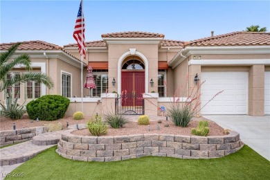 Stunning Sun City Summerlin home on a premium golf course lot on Highland Falls Golf Club in Nevada - for sale on GolfHomes.com, golf home, golf lot