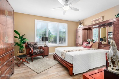 Beautiful, very well-maintained contemporary courtyard villa on Tuscany Falls At Pebble Creek in Arizona - for sale on GolfHomes.com, golf home, golf lot
