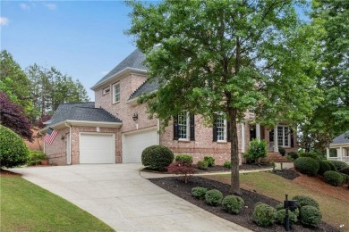 Welcome to this stunning 6BR/5BA, 3-sides brick home in the on Windermere Golf Club in Georgia - for sale on GolfHomes.com, golf home, golf lot