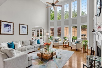 Welcome to this stunning 6BR/5BA, 3-sides brick home in the on Windermere Golf Club in Georgia - for sale on GolfHomes.com, golf home, golf lot