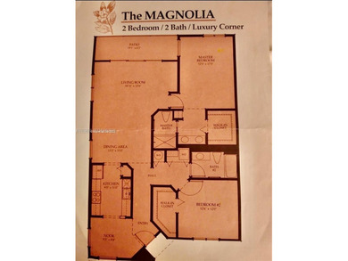 HURRY! RARELY AVAILABLE MAGNOLIA CORNER UNIT-LARGEST FLOOR PLAN on Flamingo Lakes Country Club in Florida - for sale on GolfHomes.com, golf home, golf lot