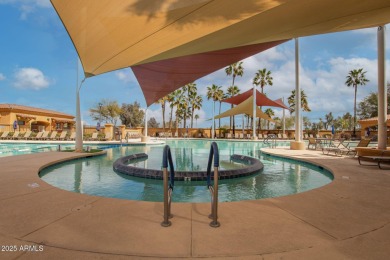 Beautiful, very well-maintained contemporary courtyard villa on Tuscany Falls At Pebble Creek in Arizona - for sale on GolfHomes.com, golf home, golf lot
