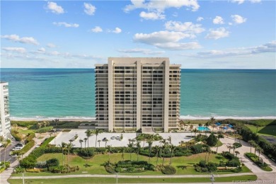 Step into a world of coastal luxury with this stunning 2BD, 2BA on Island Dunes Country Club in Florida - for sale on GolfHomes.com, golf home, golf lot